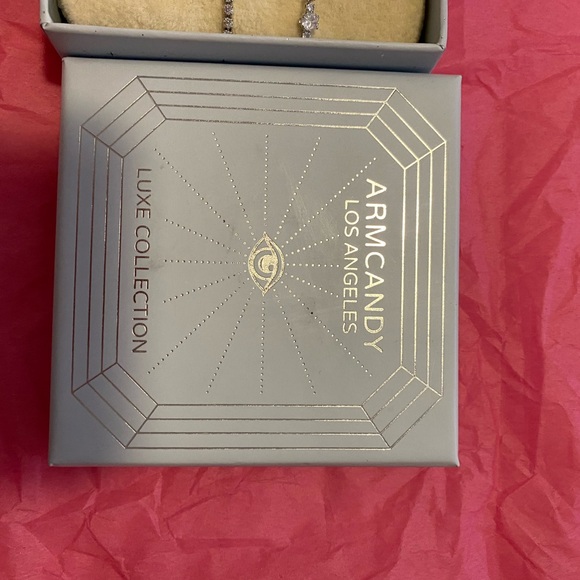 Eyecandy Armcandy Luxe Collection Bracelet Set spin clover . Brass CZ . New - Picture 7 of 14